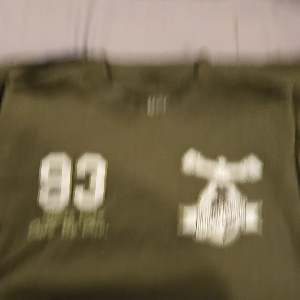 UFC Xl Olive Green Graphic Tee